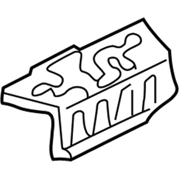 Hyundai 65541-2D010 Panel Assembly-Rear Floor Side, RH