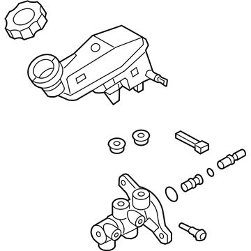 Hyundai 58510-3Y400 Cylinder Assembly-Brake Master