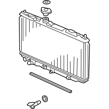 Acura 19010-RK2-A01 Radiator