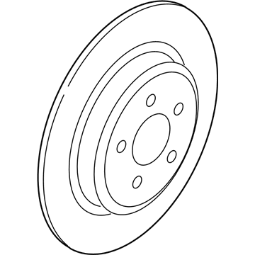 Ford F2GZ-2C026-AB Rotor