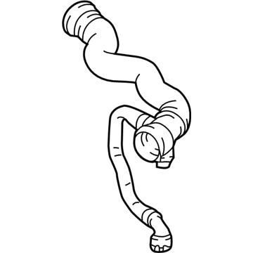 BMW 17-12-8-602-729 Coolant Pump-Cooler Line