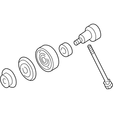 Nissan 11945-0W002 Pulley Assy-Idler