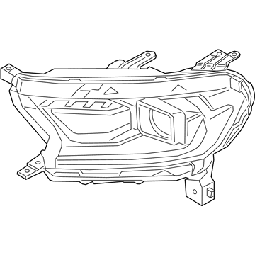 Ford KB3Z-13008-H Headlamp Housing