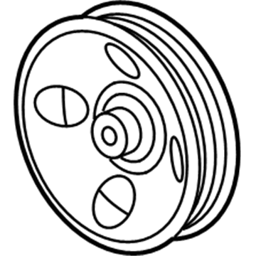 GM 12625446 Pulley