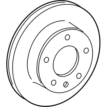 Mopar 68006716AA Brake Rotor