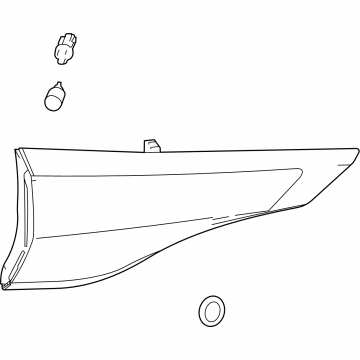 Toyota 81590-08090 Back Up Lamp Assembly