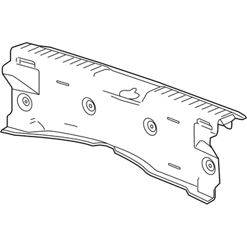 GM 96936798 Rear Panel Trim