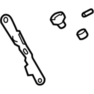 Toyota 68904-0R014 Lift Cylinder Lower Bracket