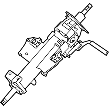 Nissan 48971-9FD0A Lever Steering Column Release