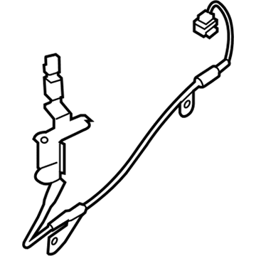 Hyundai 58960-S9100 Sensor Assembly-Abs Rear Wheel, RH