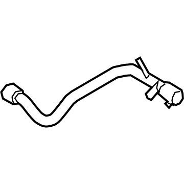 Ford G1FZ-8260-C Upper Hose