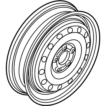 Ford F8RZ-1007-FA Wheel, Alloy