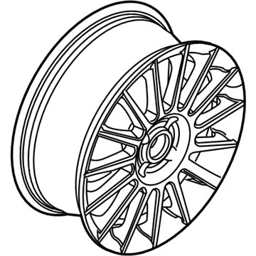 Ford AS4Z-1007-A Wheel, Alloy