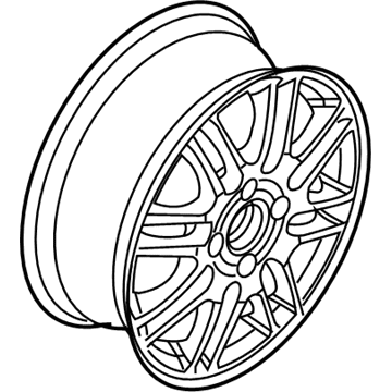 Ford 8S4Z-1007-E Wheel, Alloy