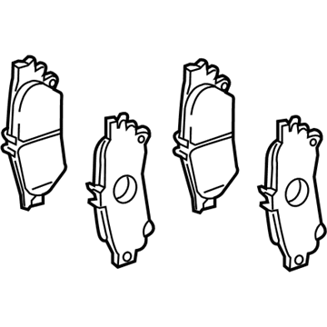 Lexus 04466-30312 Disc Brake Pad Kit