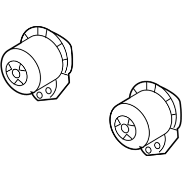 GM 19355766 Fan Motor