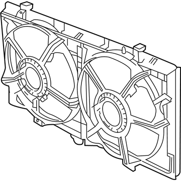 GM 92263226 Fan Shroud