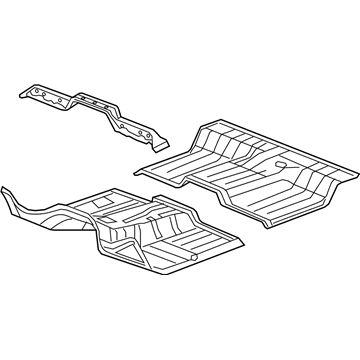 Mopar 55372514AB Pan-Floor