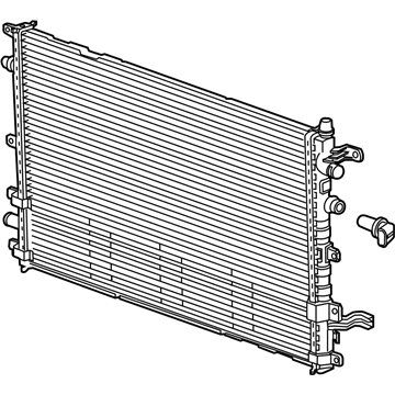 GM 22765637 Auxiliary Radiator