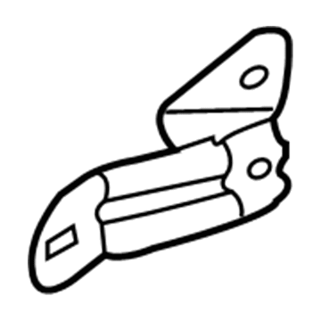 Nissan 80953-EA000 Bracket-Pull Handle, LH