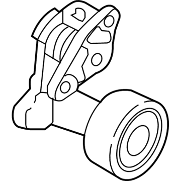 Hyundai 25281-2E650 Tensioner Assembly