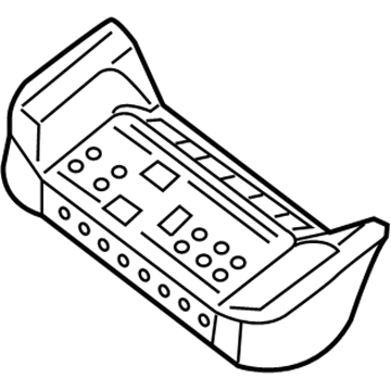 Nissan 87301-1PA0A Frame Assembly-Front Seat Cushion