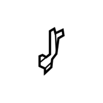 Nissan 87561-JA00A Bracket-Cushion Finisher, LH