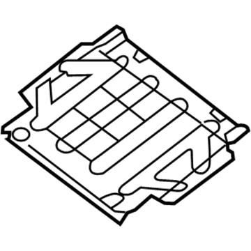 Nissan 87332-1PA0A ESCUTCHEON