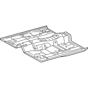 Toyota 58111-33903 Pan, Front Floor