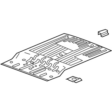 GM 84203794 Rear Floor Pan