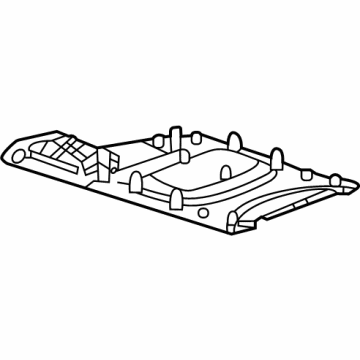 GM 84778182 Armrest Latch