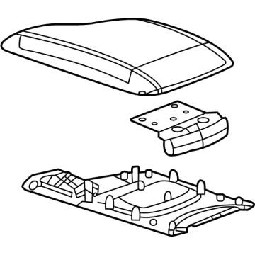 GM 84423761 Armrest
