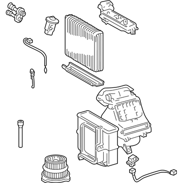 Toyota 87030-52172 Evaporator Assembly