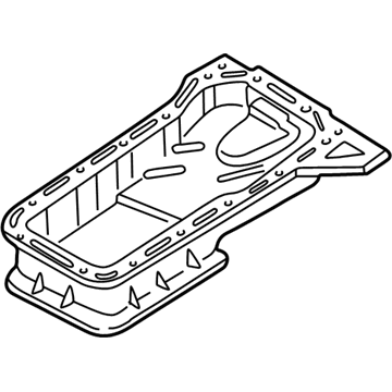 Nissan 11110-3Z000 Pan Assy-Oil