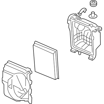 Nissan 16500-1KC0C Air Cleaner Assembly