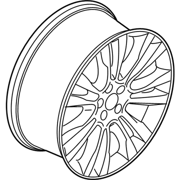 Ford KJ7Z-1007-A Wheel, Alloy