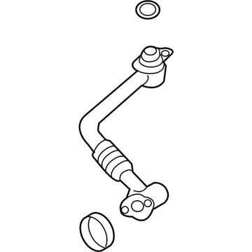 Ford L1MZ-9T515-A Oil Outlet Tube