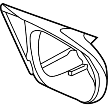 Honda 76251-S00-A05 Housing, Driver Side