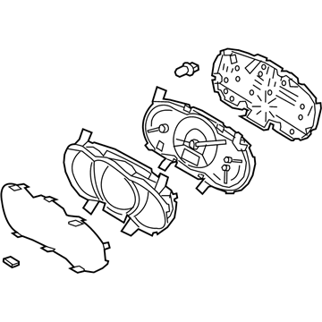 Kia 940141U011 Cluster Assembly-Instrument