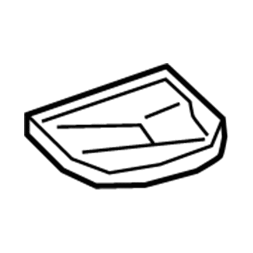 Honda 76252-T2F-A01 Cover L, Base