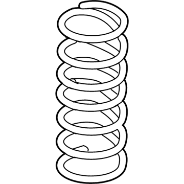 Nissan 55020-ZL10A Spring - Rear Suspension