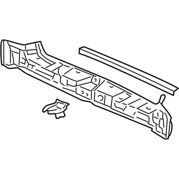 Honda 65750-S9V-A01ZZ Crossmember, RR. Floor