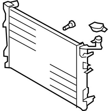 Hyundai 25310-2H000 Radiator Assembly