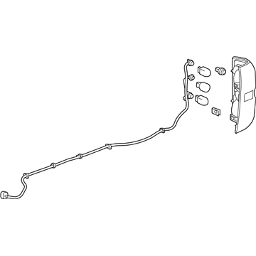 GM 84288720 Tail Lamp Assembly