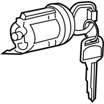 Toyota 69057-21080 Ignition Lock Cylinder