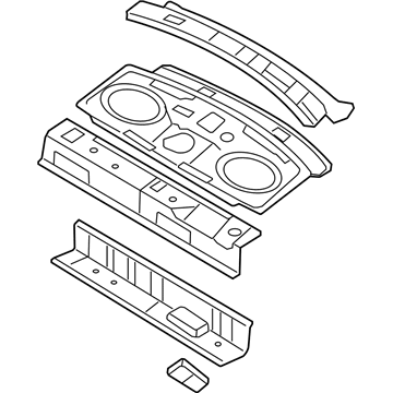 Ford 6E5Z-5446506-AA Package Tray