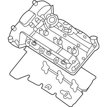 Kia 224103LFA0 Cover Assembly-Rocker, LH