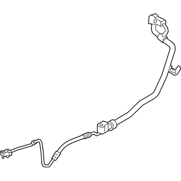 BMW 64-53-9-324-806 Refrigerant Line, Double Pipe