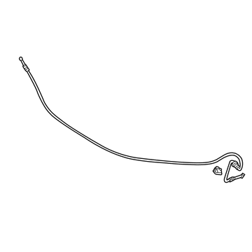 Honda 74130-SZA-A00 Wire Assembly, Hood