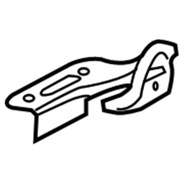 Honda 60170-SZA-A00ZZ Hinge, Driver Side Hood